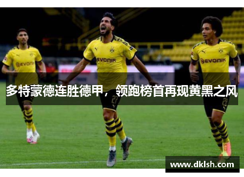 多特蒙德连胜德甲，领跑榜首再现黄黑之风